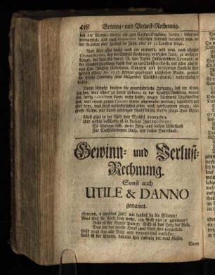 Gewinn- und Verlust-Rechnung