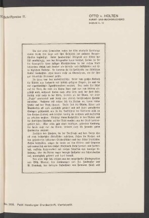 Schriftprobe 11. - 20.