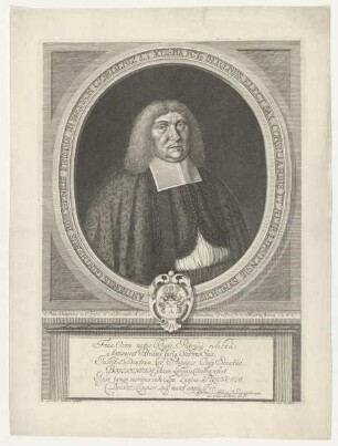 Bildnis des Anthonius Güntherus Böschenius