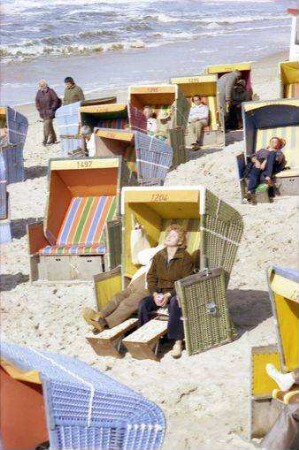 Westerland: Strandkörbe