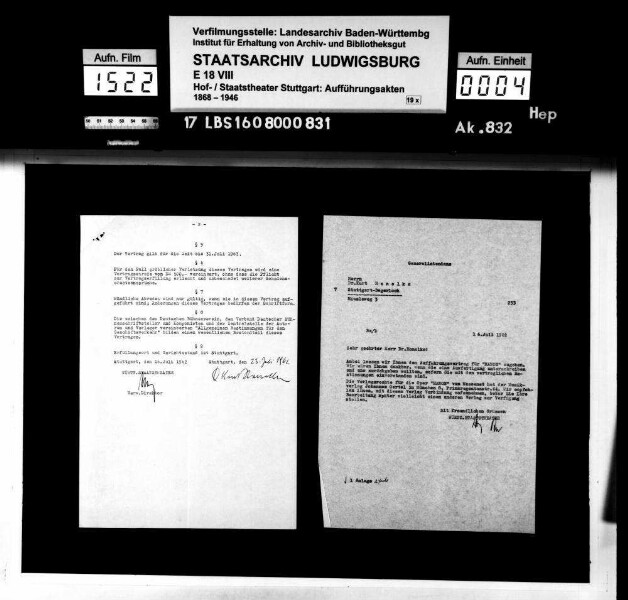 Manon. Oper von Jules Massenet; Text: Henri Meilhac und Philipp Gille