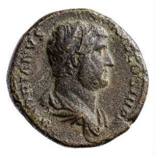 Münze, Dupondius, 134 - 138 n. Chr.