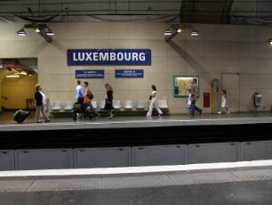 Metrostation Luxembourg