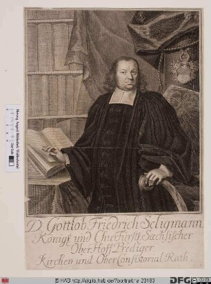 Bildnis Gottlob Friedrich Seligmann
