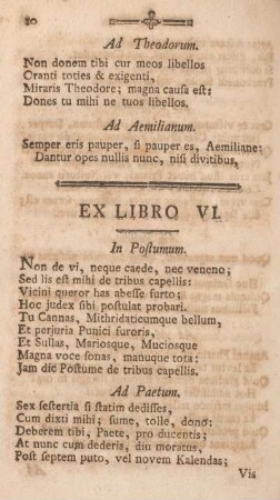 Ex libro VI.