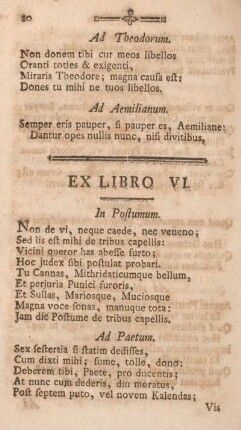 Ex libro VI.