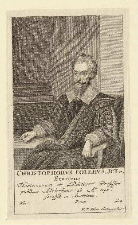 Christophorus Colerus aus Franken; gest. 1604