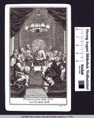 Brotbrechung Christi.