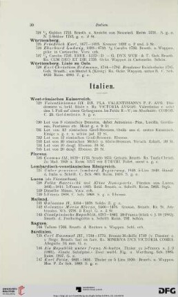 Italien (Nr. 729-756)