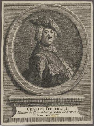 Bildnis des Charles Frederic II.