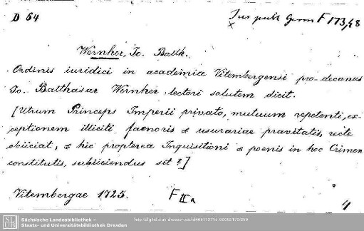 Jus publicum Germaniae F 0173,48