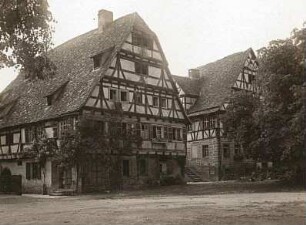 Baden-Würtemberg. Maulbronn. Kloster Maulbronn, Wirtschaftshof mit Gesindehaus und Speisemeisterei