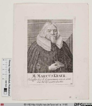 Bildnis Marcus Kraer