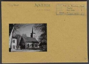 Dorfkirche Bohnsdorf. Berlin, Treptow, OT Bohnsdorf, Dorfplatz 1