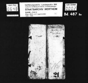 Repertorium der Hafergült zu Karbach