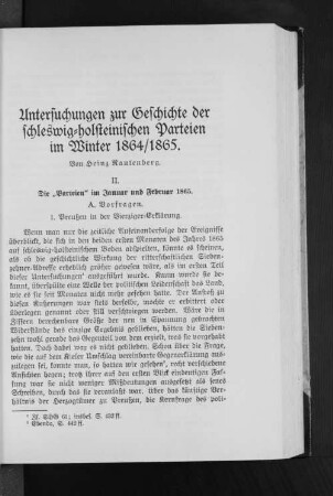 1. Preußen in der Vierziger-Erklärung.
