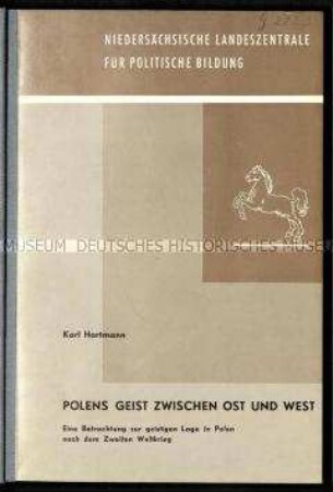Schrift über das kulturelle und geistige Leben in Polen nach dem Zweiten Weltkrieg