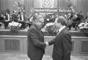 Freisprechungsfeier der Handwerkskammer Karlsruhe für 660 Jungmeister und 3092 Junggesellen im Großen Saal der Stadthalle