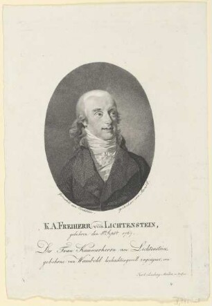 Bildnis des K. A. von Lichtenstein