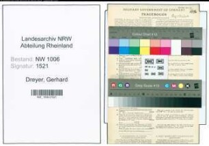 Entnazifizierung Gerhard Dreyer , geb. 17.02.1904 (Molkereifachmann)