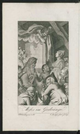 Moses im Gedränge