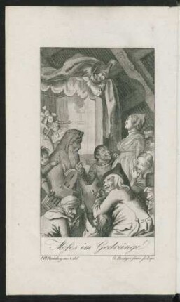Moses im Gedränge