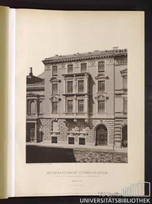 Serie II. No. 6. Wohnhaus Voss-Straße No. 18. Berlin.