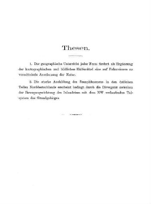 Thesen.