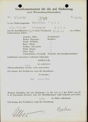 Walz, Christian