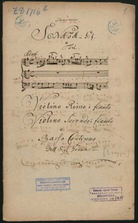 Violino secondo o Flauto