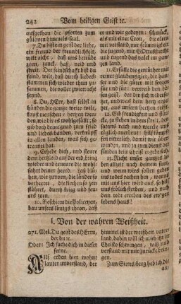 II. Von der wahren Weißheit