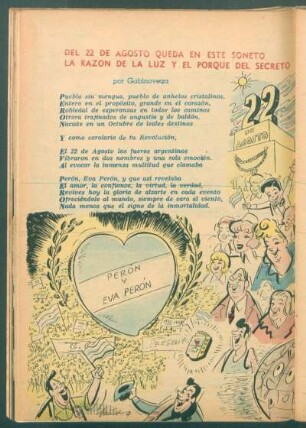 Del 22 de Agosto queda en este soneto la razón de la luz y el porque del secreto