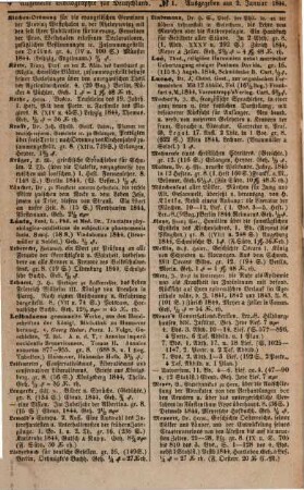 Allgemeine Bibliographie für Deutschland. Ein wöchentliches Verzeichniss aller neuen Erscheinungen im Felde der Literatur, 1845