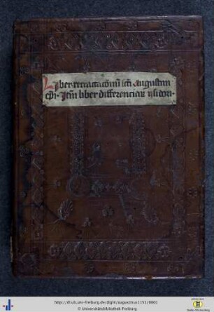 Sammelhandschrift Augustinus – Isidorus Hispalensis