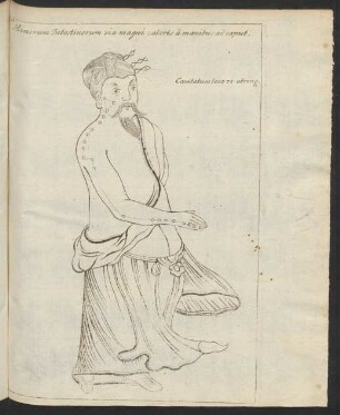 Minorum Intestinorum via magni caloris a manibus ad caput.