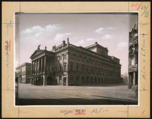 Opernhaus, Breslau: Ansicht von Nordosten