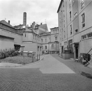 Bautzen, Hinterhof am Postplatz : Bautzen. Hinterhof am Postplatz