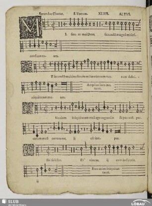 XLIIII. Miserere mei Deus
