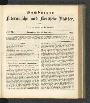 No. 74. 15. September 1855