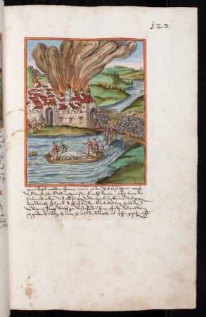 Eroberung und Zerstörung der Stadt Glantzenburg (Glanzenberg)