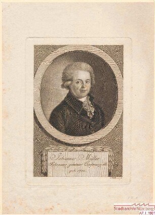 Johannes Müller, Kurmainzischer geheimer Konferenzrat; geb. 1752