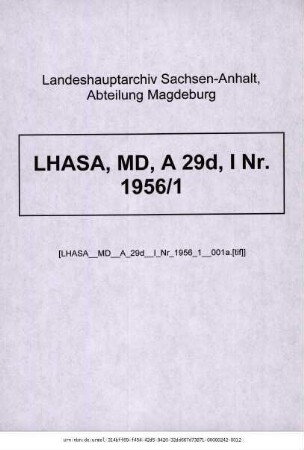 Gebrechenbuch in des Stifts Naumburg und Zeitz gehaltener Visitation