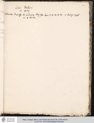 Libri Italici: in 12mo