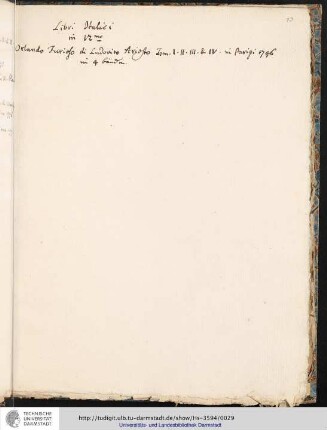 Libri Italici: in 12mo