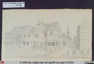 Canzlei-Archiv etc. und Canzlei-Nebenstrasse