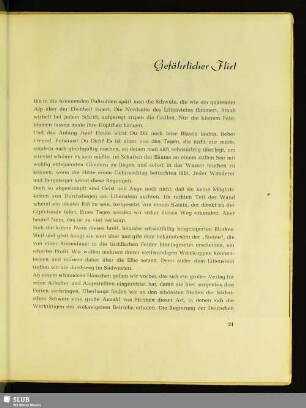 Gefährlicher Flirt