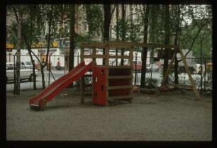 Diapositive: Cuvrystraße, Wrangelstraße, 1982