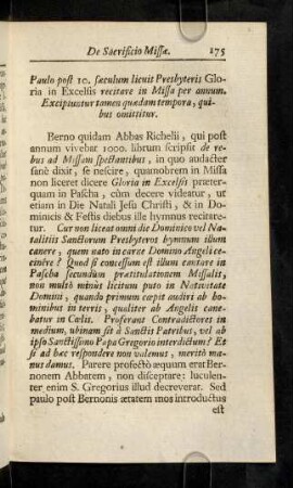 175-184, Paulo post 10. saeculum licuit Presbyteris Gloria in ...