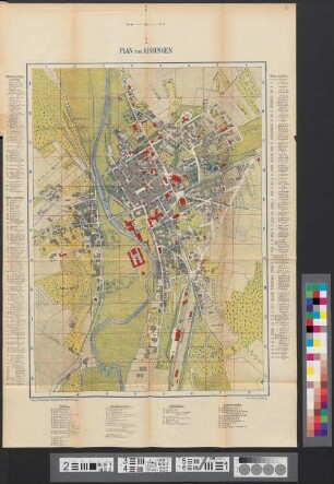 Plan von Kissingen