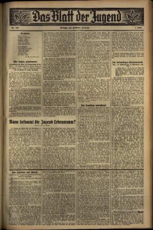 Zweite Ausgabe vom Mittwoch, den 01. Juni 1932.